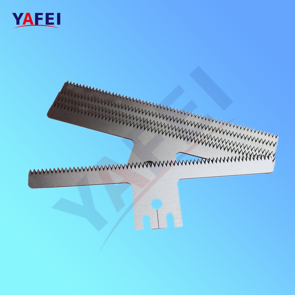 Toothed Cutting Blades of Belt Tape Sealing Machine