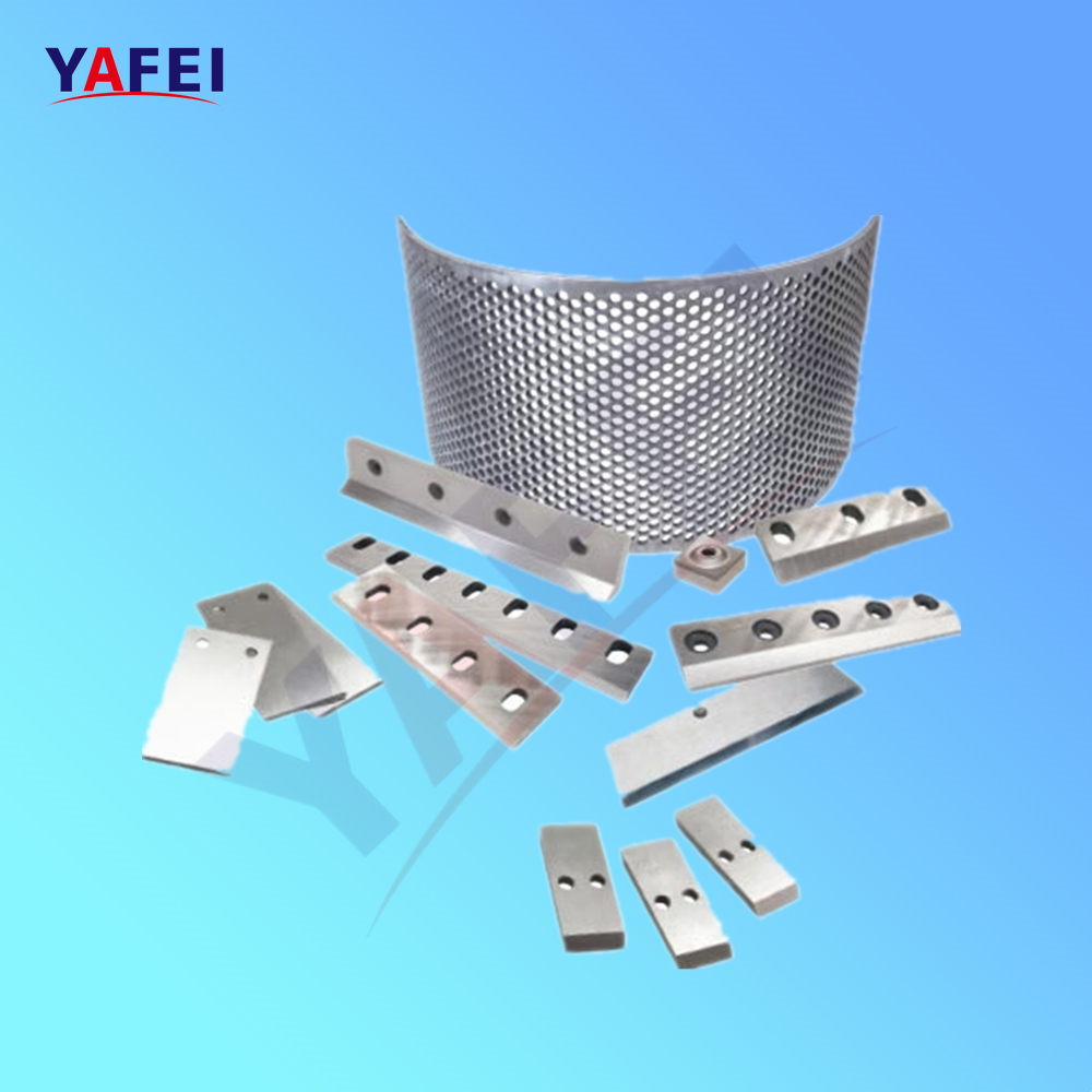 Rotor and Stator Crusher Blades